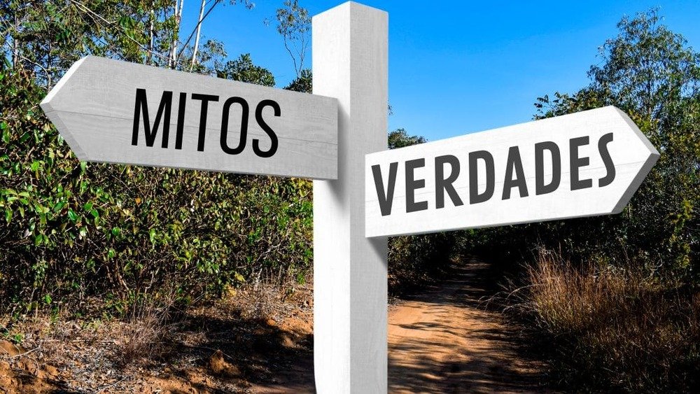 placa indicando mitos ou verdades - síndrome do impostor