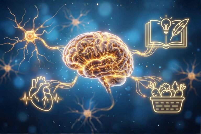 Cérebro ligado a figuras sobre o estilo de vida - Como a Ciência Revela que Muitos Casos de Demência
